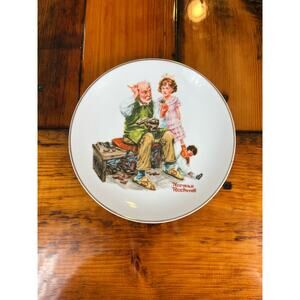 Vintage The Cobbler by Norman Rockwell collective Decorative Plate